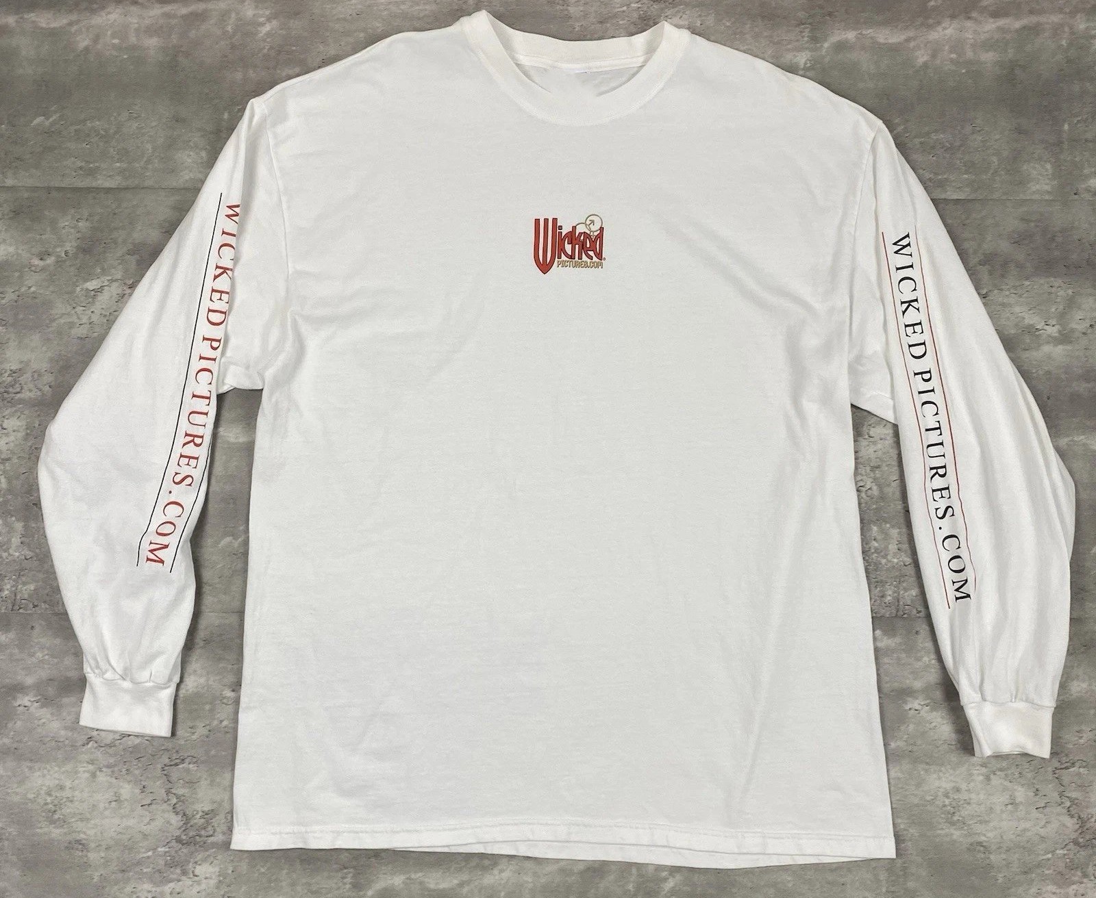WICKED PICTURES .COM long sleeve t shirt Reprint  TU741