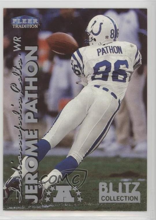 1999 Fleer Tradition Blitz Collection Jerome Pathon #148BC 0q3