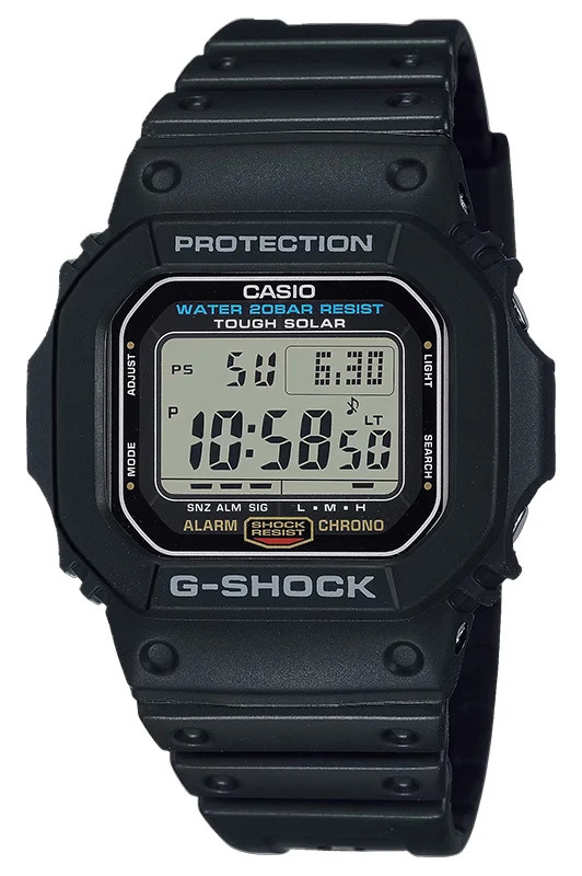 CASIO G-SHOCK G-5600UE-1 SOLAR DIGITAL WATCH CASIO G-SHOCK G-5600UE-1 SOLAR DIGITAL WATCH