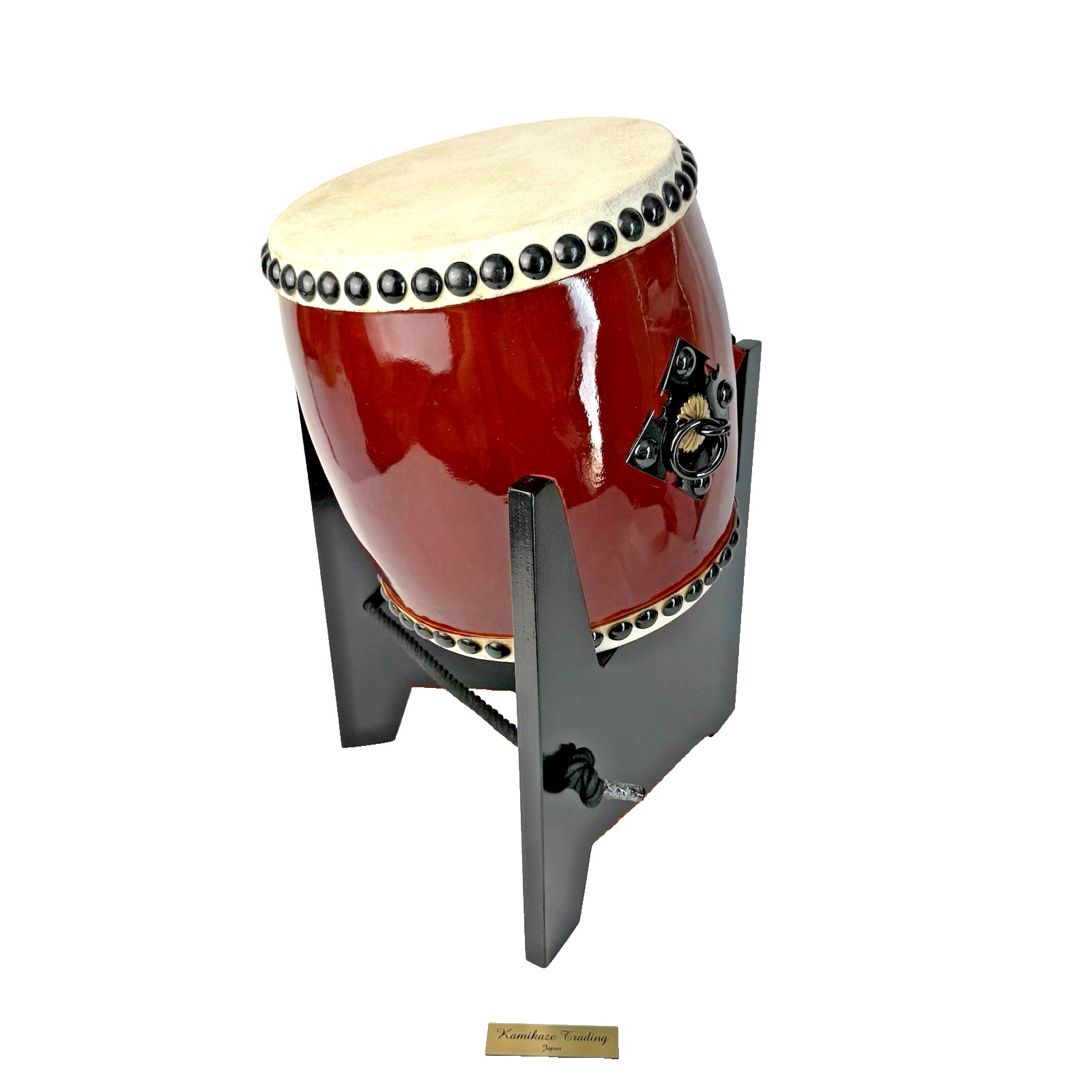 Suwa kougei  Wadaiko Taiko Japanese drum 0.7 scale winding ear pedestal base set