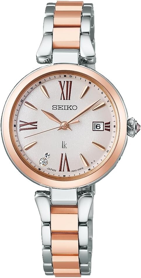 SEIKO LUKIA Grow 2024 AW Recommend Color SSQW082 Ladies Silver + Pink Gold