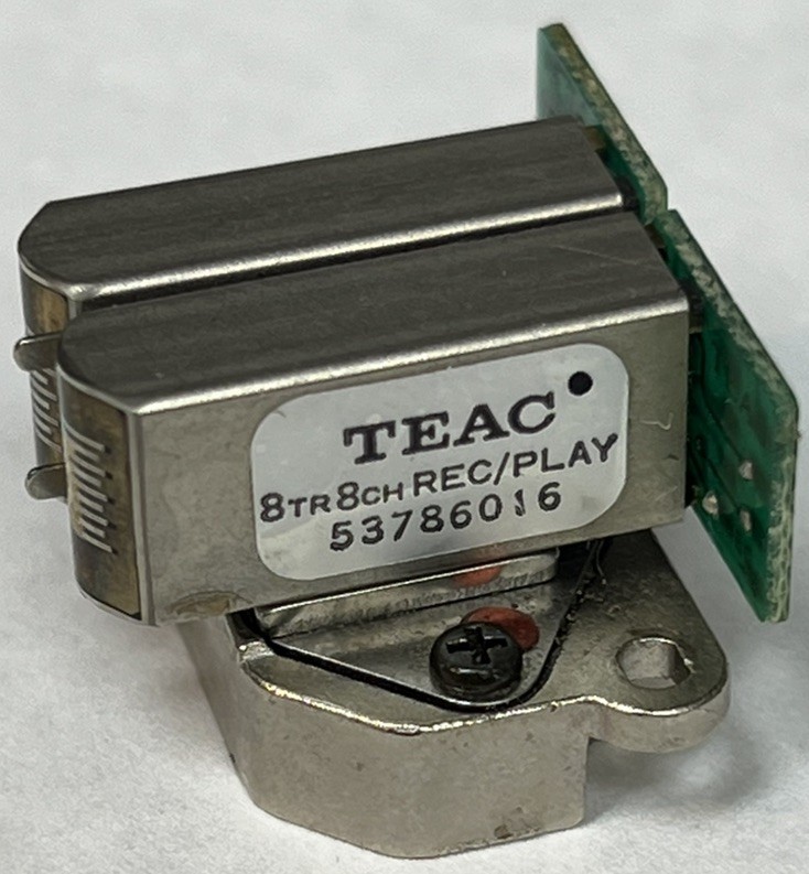Used TEAC 8-Track, 8-Channel Record /Play Head Assembly, #53786016 Very Rare Used TEAC 8-Track, 8-Channel Record /Play Head Assembly, #53786016 Very Rare