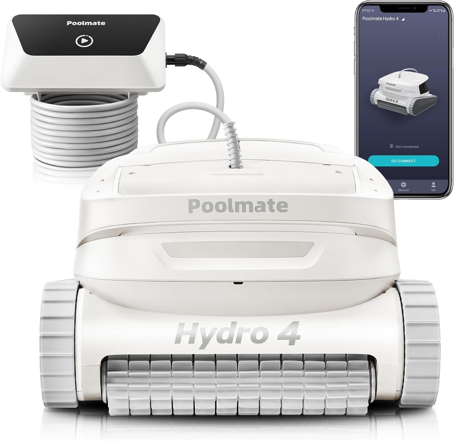Chasing Hydro 4 Inground Pool Vacuum Cleaner | 50ft Corded for Floor, Wall Clean Chasing Hydro 4 Inground Pool Vacuum Cleaner | 50ft Corded for Floor, Wall Clean