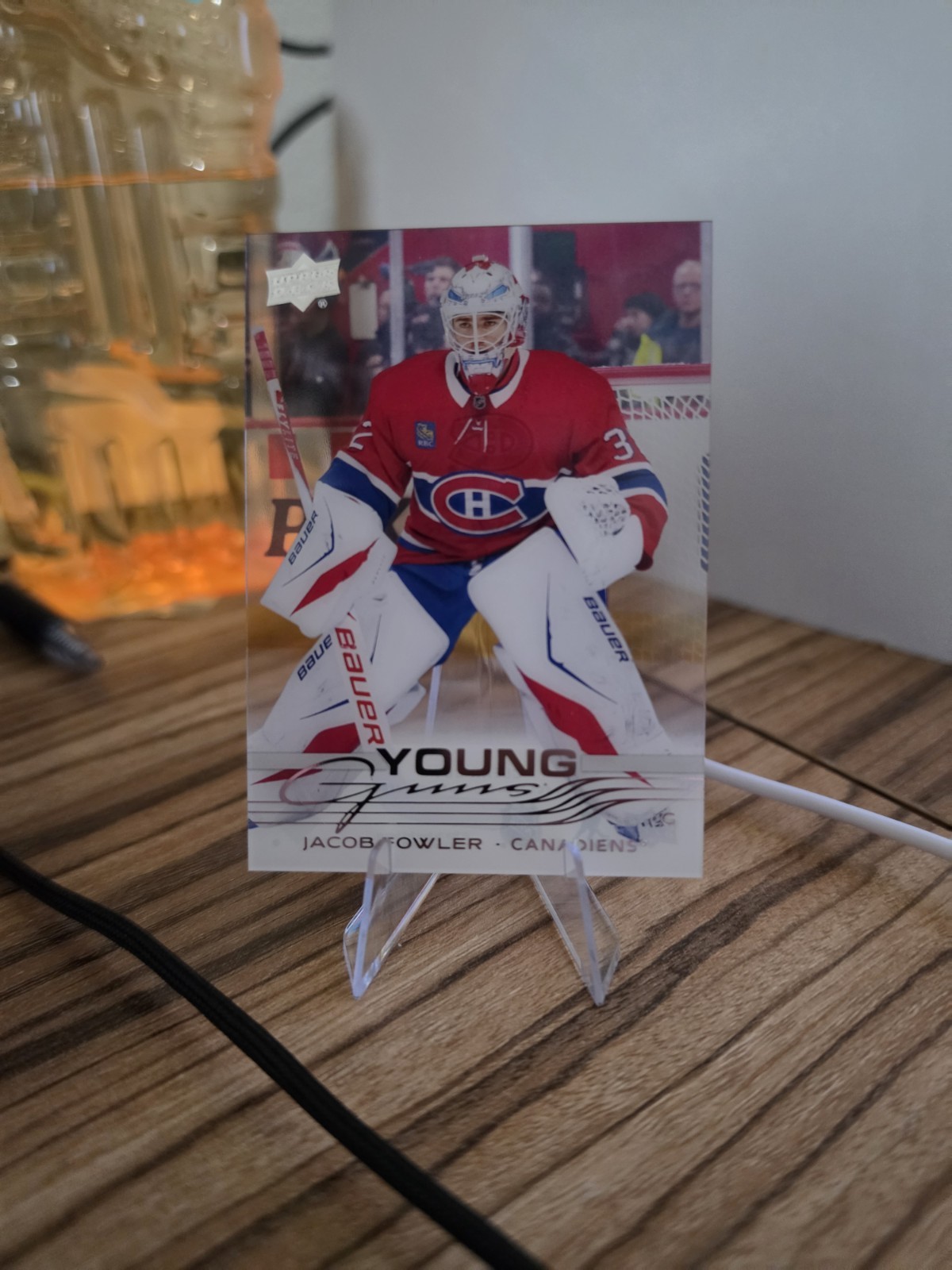 2025-26 Upper Deck Extended Series - Young Guns Jacob Fowler #724 (RC) Clear Cut