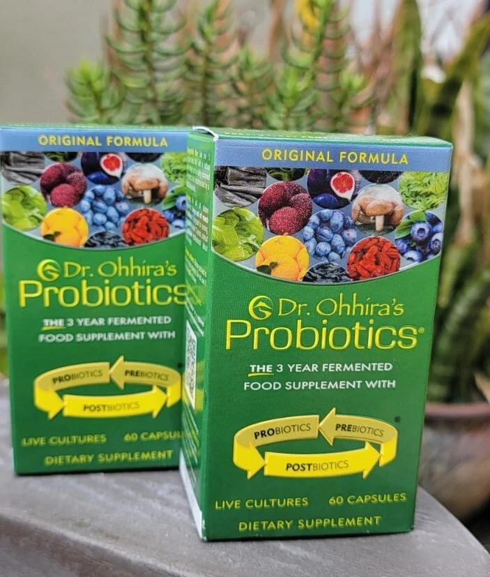 2, Dr. Ohhira's Probiotics Original Formula 60 Caps, 120 Total, 