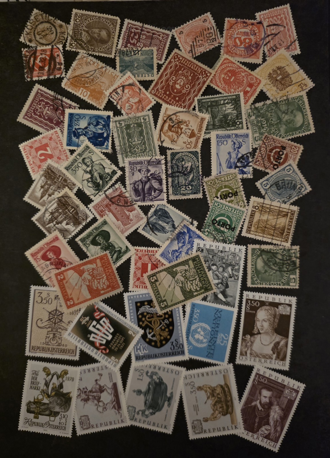 AUSTRIA Stamp Lot Used Unused MH OG T26466 AUSTRIA Stamp Lot Used Unused MH OG T26466