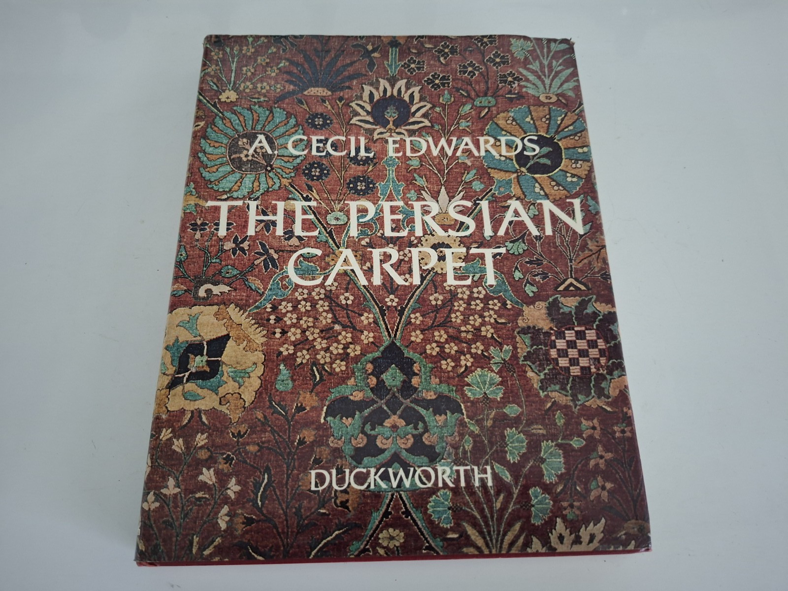 THE PERSIAN CARPET BY A. CECIL Edwards Hardcover DJ Rare THE PERSIAN CARPET BY A. CECIL Edwards Hardcover DJ Rare