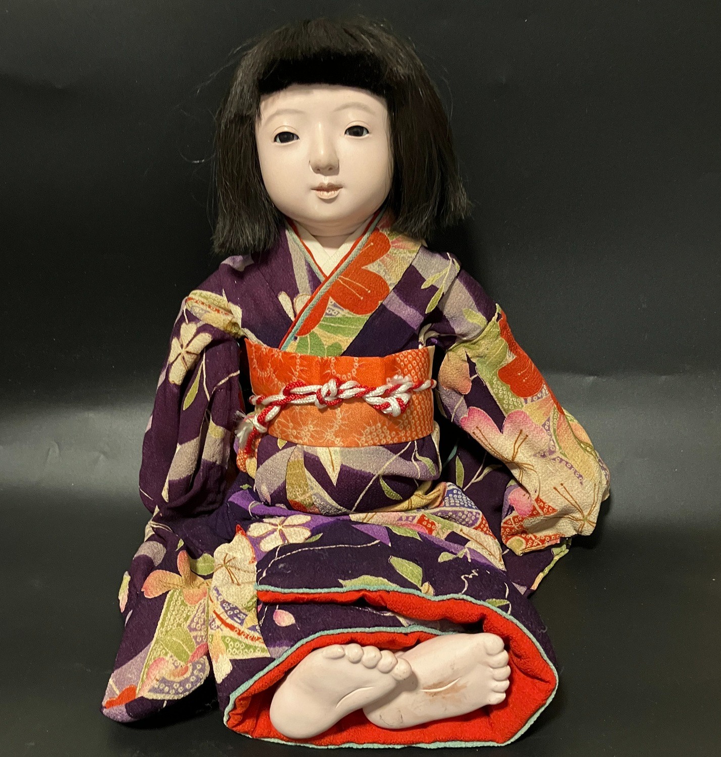 Beautiful Antique Japanese Ichimatsu Doll – Taisho to Early Showa Era Beautiful Antique Japanese Ichimatsu Doll – Taisho to Early Showa Era