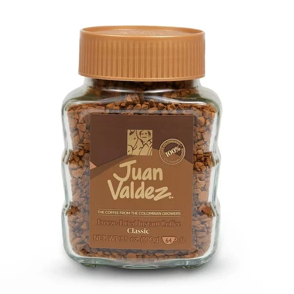 Juan Valdez Classic Freeze-Dried Instant Coffee – Premium Colombian, 3.52 oz Juan Valdez Classic Freeze-Dried Instant Coffee – Premium Colombian, 3.52 oz
