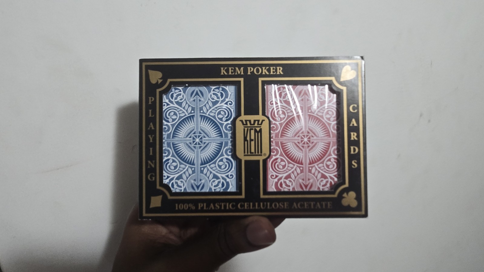 Kem Poker Cards Red and Blue Kem Poker Cards Red and Blue
