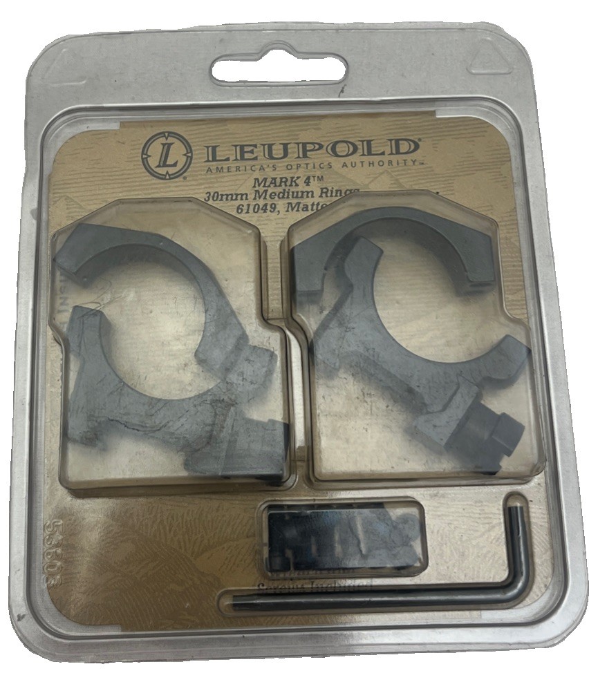 Leupold Mark 4 30mm Medium Rings Matte 61049