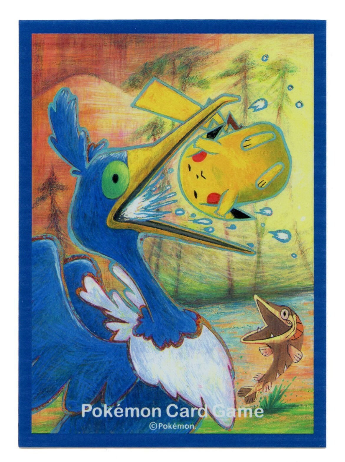 Tomokazu Cramorant & Pikachu Individual Card Sleeve Pokemon Center Japan