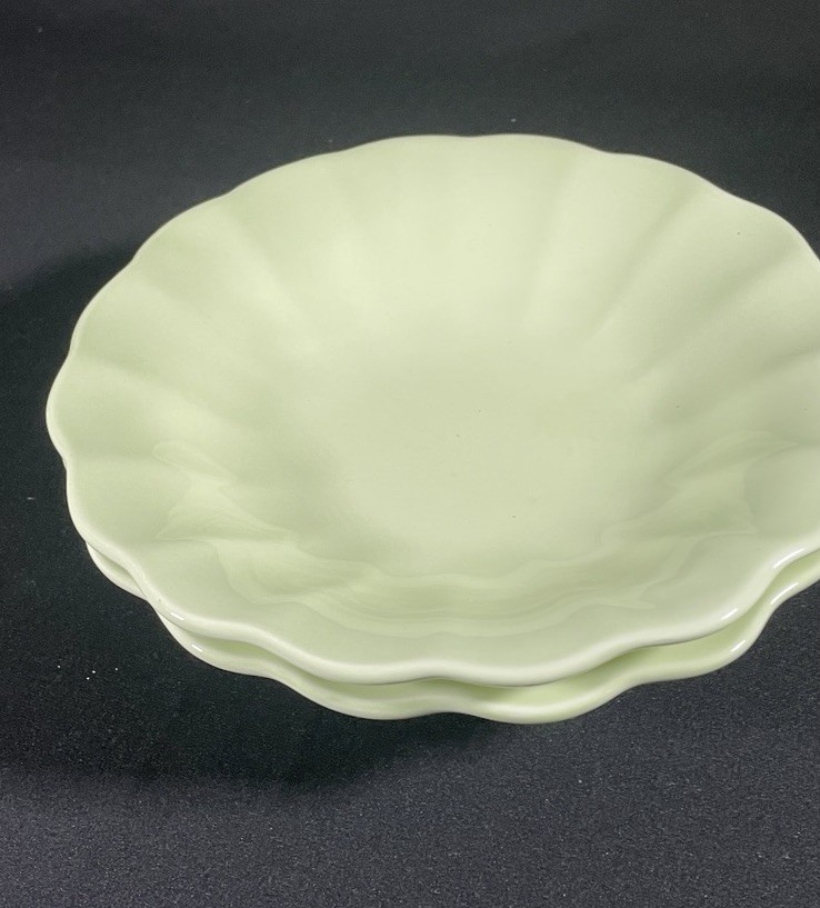 Domestications ATHENA By American Atelier Wide Rim Soup Bowls. Ironstone (2) Domestications ATHENA By American Atelier Wide Rim Soup Bowls. Ironstone (2)