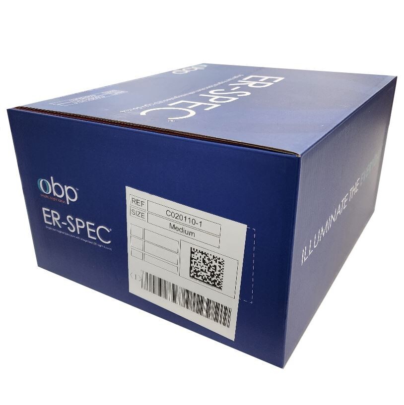 *18-Packs* OBP ER-SPEC Speculum With Integrated LED Light Source C020110-1 *18-Packs* OBP ER-SPEC Speculum With Integrated LED Light Source C020110-1