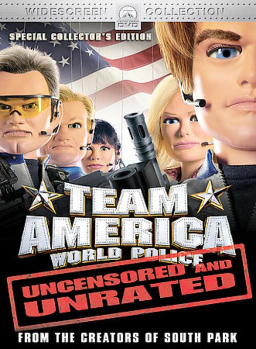 Team America: World Police - Uncensored & Unrated (DVD, 2005, Widescreen) NEW