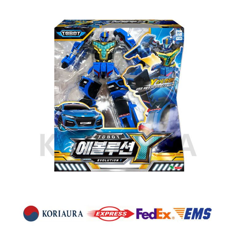 TOBOT EVOLUTION Y Big Size Racing Car Transformer Robot Korean Toy 2026