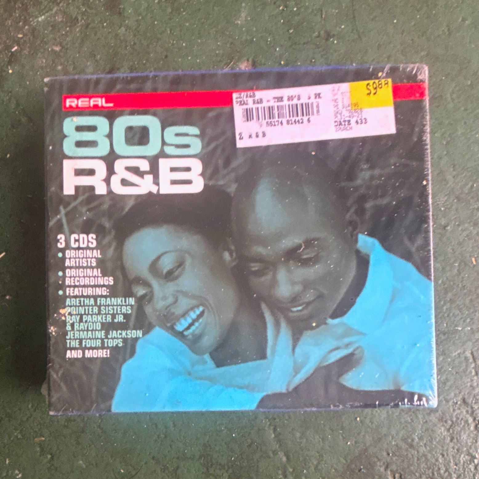 Real 80s R&B 3CD Compilation R&B/Soul 2006 Sony BMG Jewel Case Real 80s R&B 3CD Compilation R&B/Soul 2006 Sony BMG Jewel Case