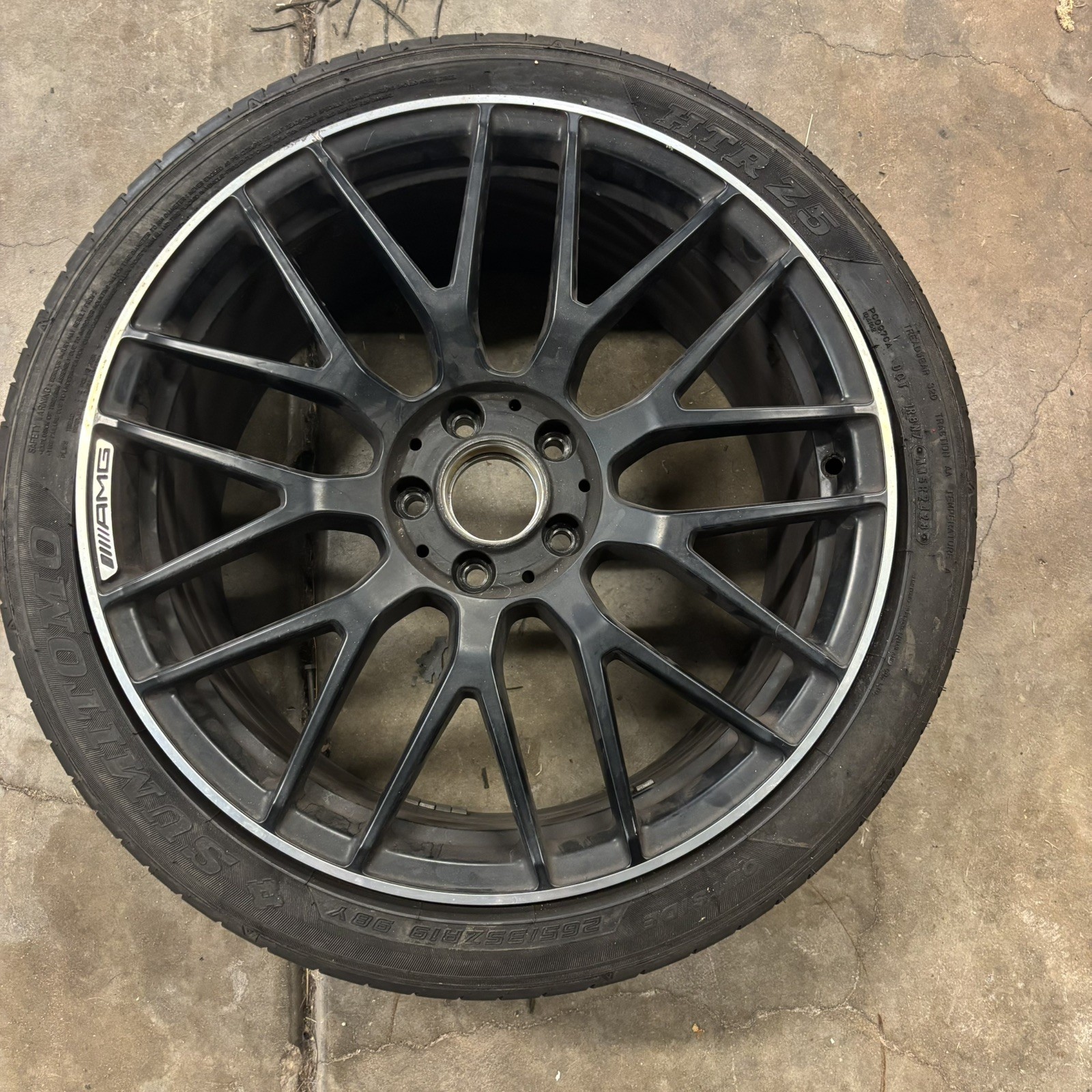 2015-2019 Mercedes C63 AMG Wheel Rim 19\