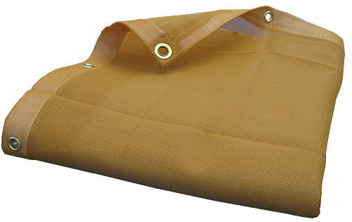 8' x 10' DESERT TAN MESH SCREEN SHADE TARP, TRIPLE STITCHED, 8' x 10' DESERT TAN MESH SCREEN SHADE TARP, TRIPLE STITCHED,