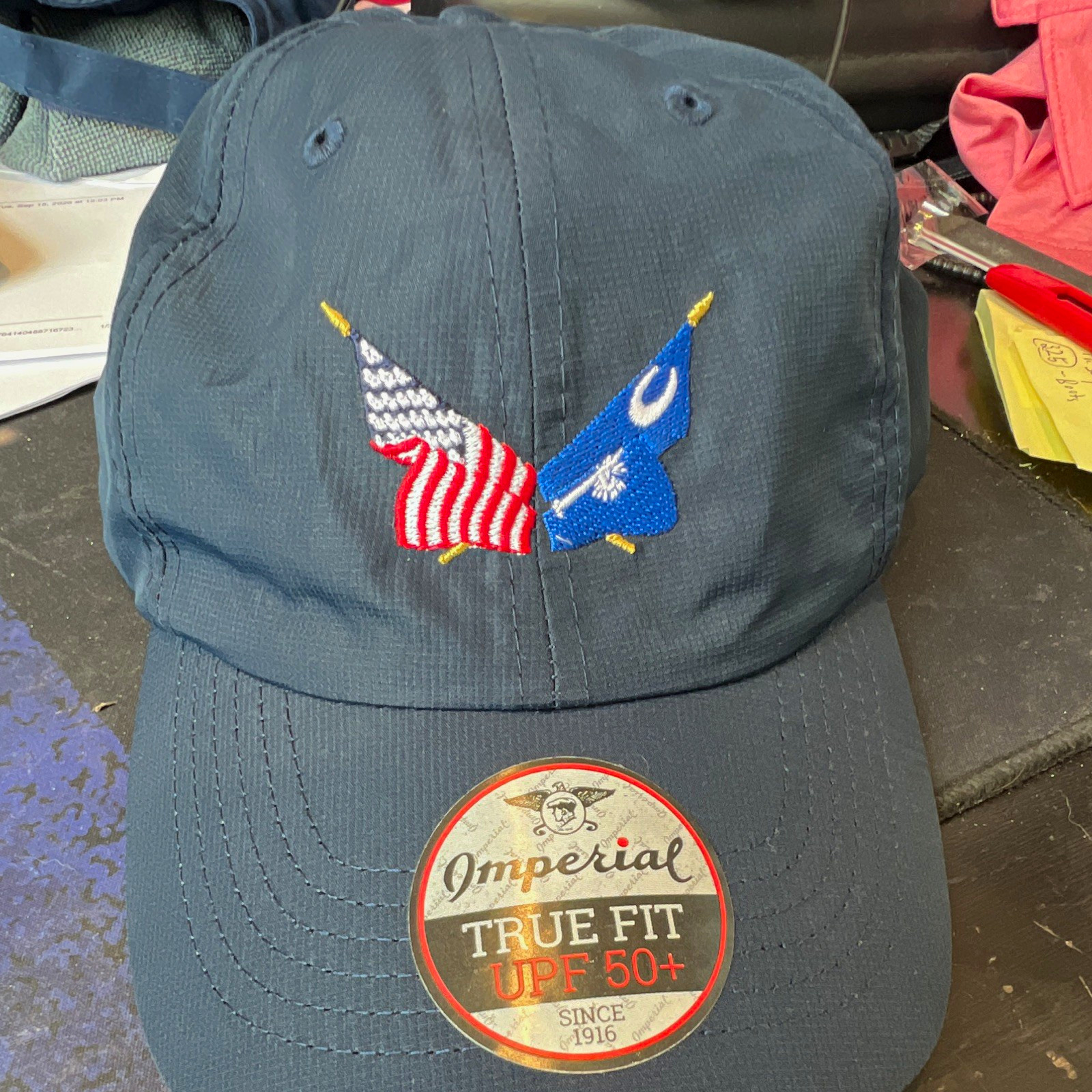 Secession Golf Club Imperial UPF 50+ Blue Baseball Cap Adjustable One Size Secession Golf Club Imperial UPF 50+ Blue Baseball Cap Adjustable One Size