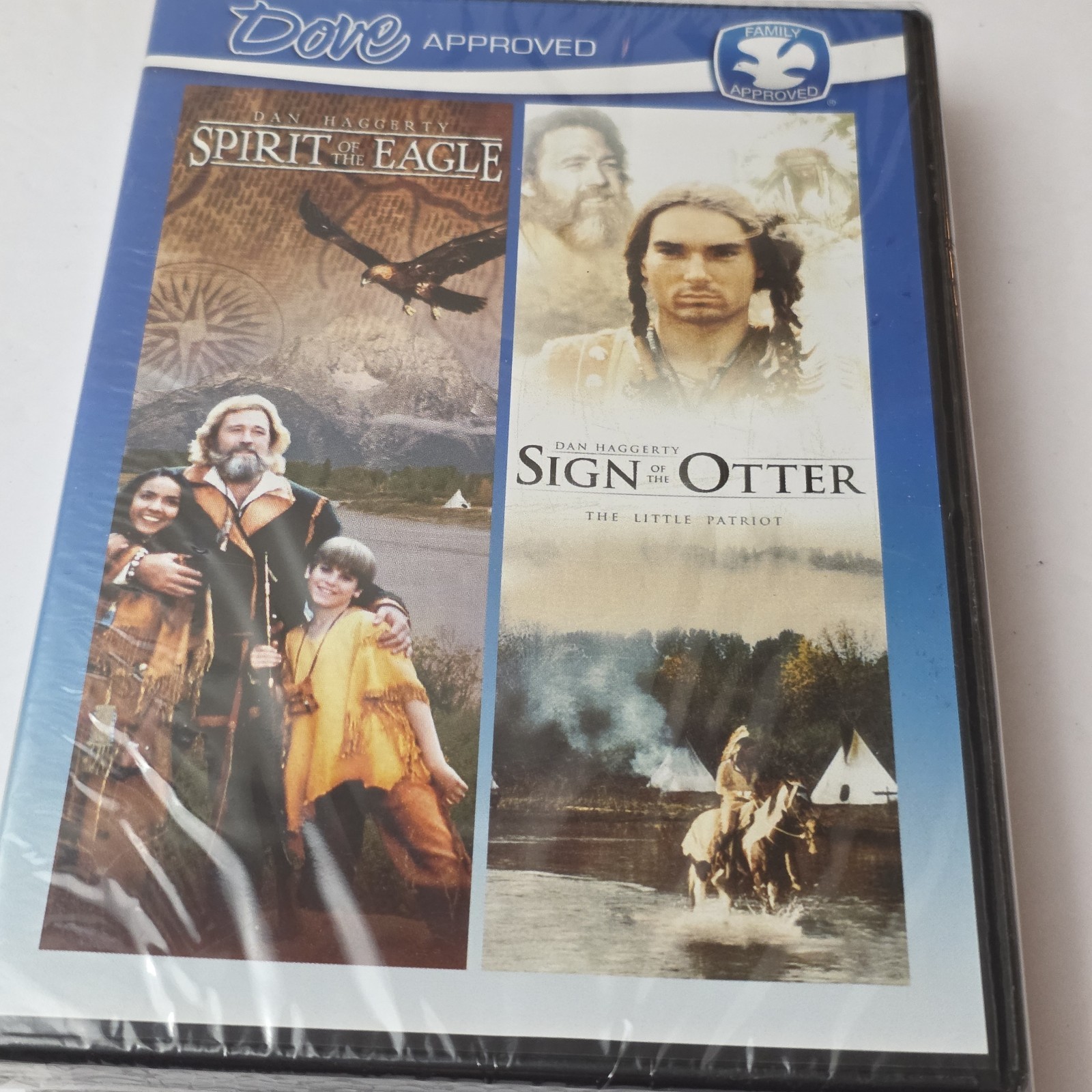 Dan Haggerty DVD NEW SEALED Spirit of the Eagle & Sign of the Otter