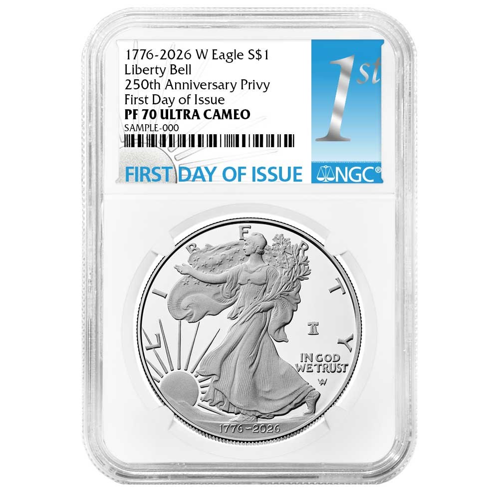 2026-W Proof $1 American Silver Eagle NGC PF70UC FDI First Label 2026-W Proof $1 American Silver Eagle NGC PF70UC FDI First Label