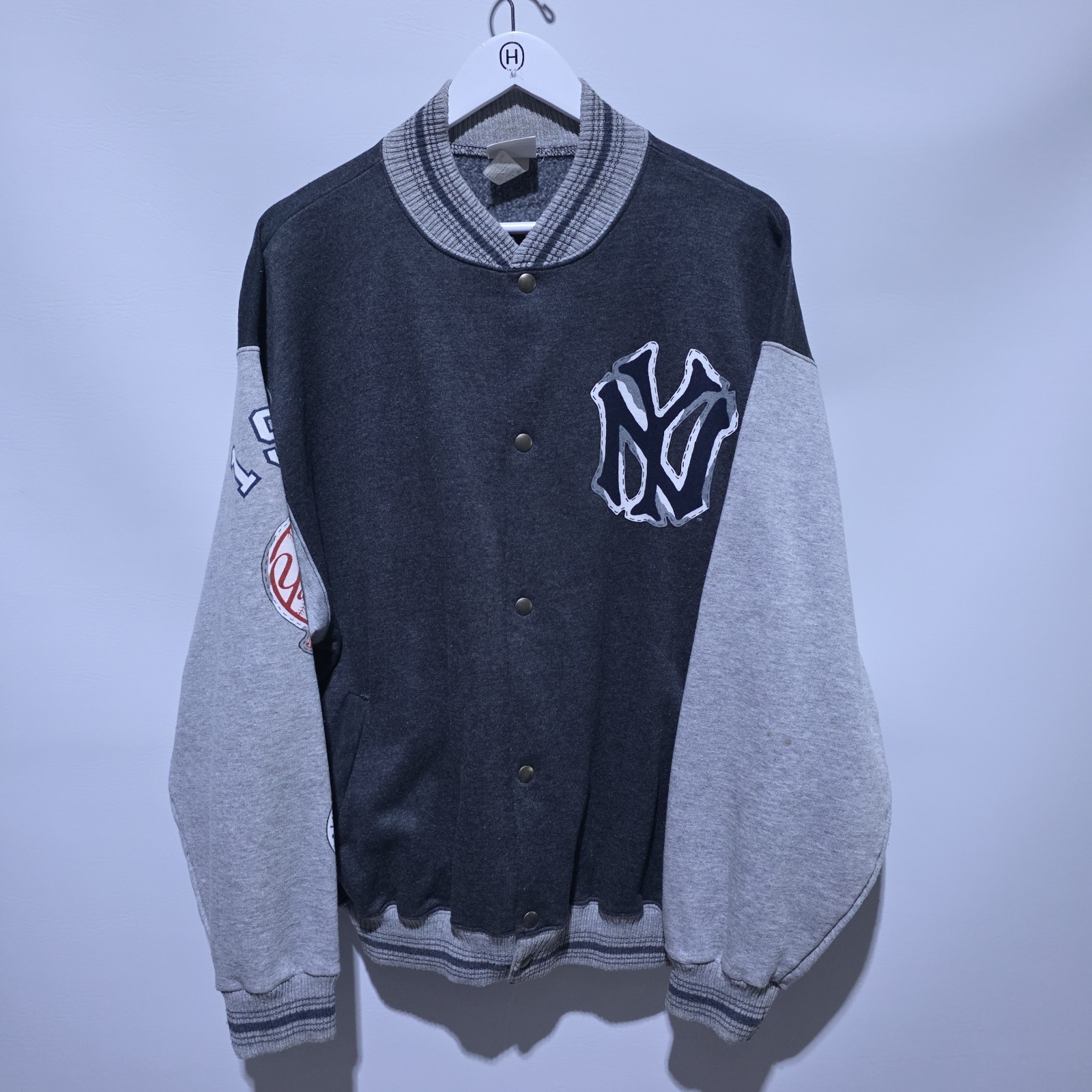 Vintage 1992 New York Yankees Snap Jacket Champions 1961 Size XL