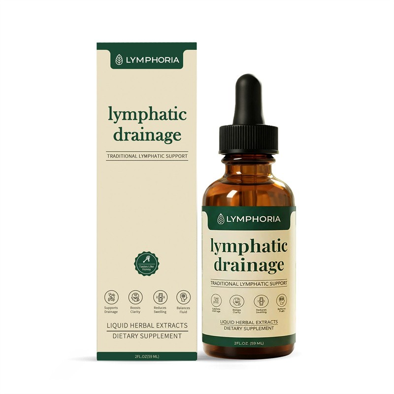 Lymphoria - Lymphatic Drainage Bloat Relief - Detox, & Immune Support 59ml US Lymphoria - Lymphatic Drainage Bloat Relief - Detox, & Immune Support 59ml US
