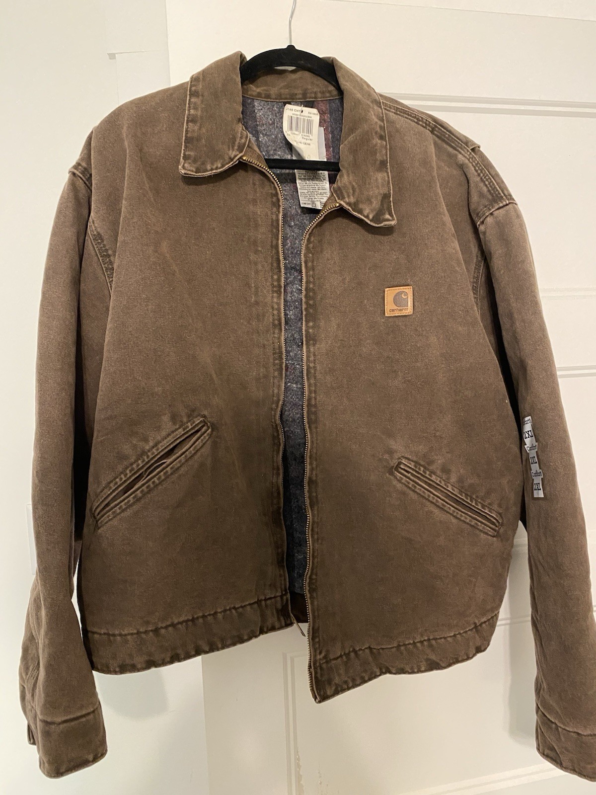 NWT Carhartt Detroit J146 CHT 2XL NOS Rare NWT Carhartt Detroit J146 CHT 2XL NOS Rare