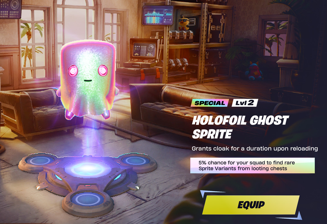 Battle Royale Holofoil Ghost Sprite – Rare Holofoil Sprite Collectible Battle Royale Holofoil Ghost Sprite – Rare Holofoil Sprite Collectible