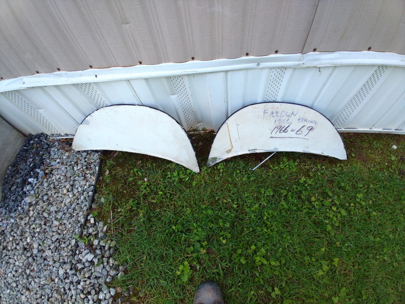 1966 Ford Falcon Stainless Steel Fender Skirts In Box Nos Foxcraft 1966 Ford Falcon Stainless Steel Fender Skirts In Box Nos Foxcraft