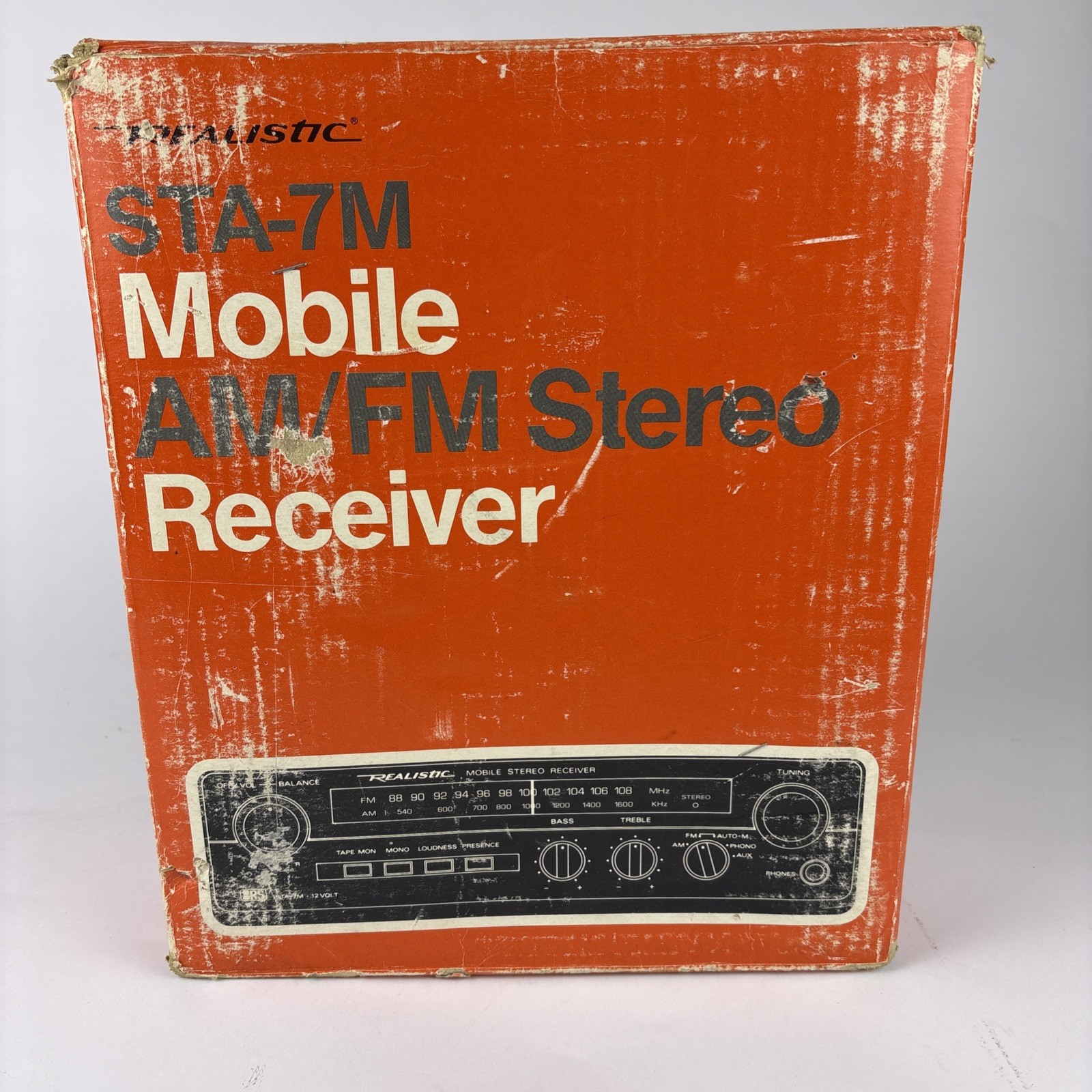 Realistic STA-7M Mobile AM FM Stereo Receiver New Realistic STA-7M Mobile AM FM Stereo Receiver New