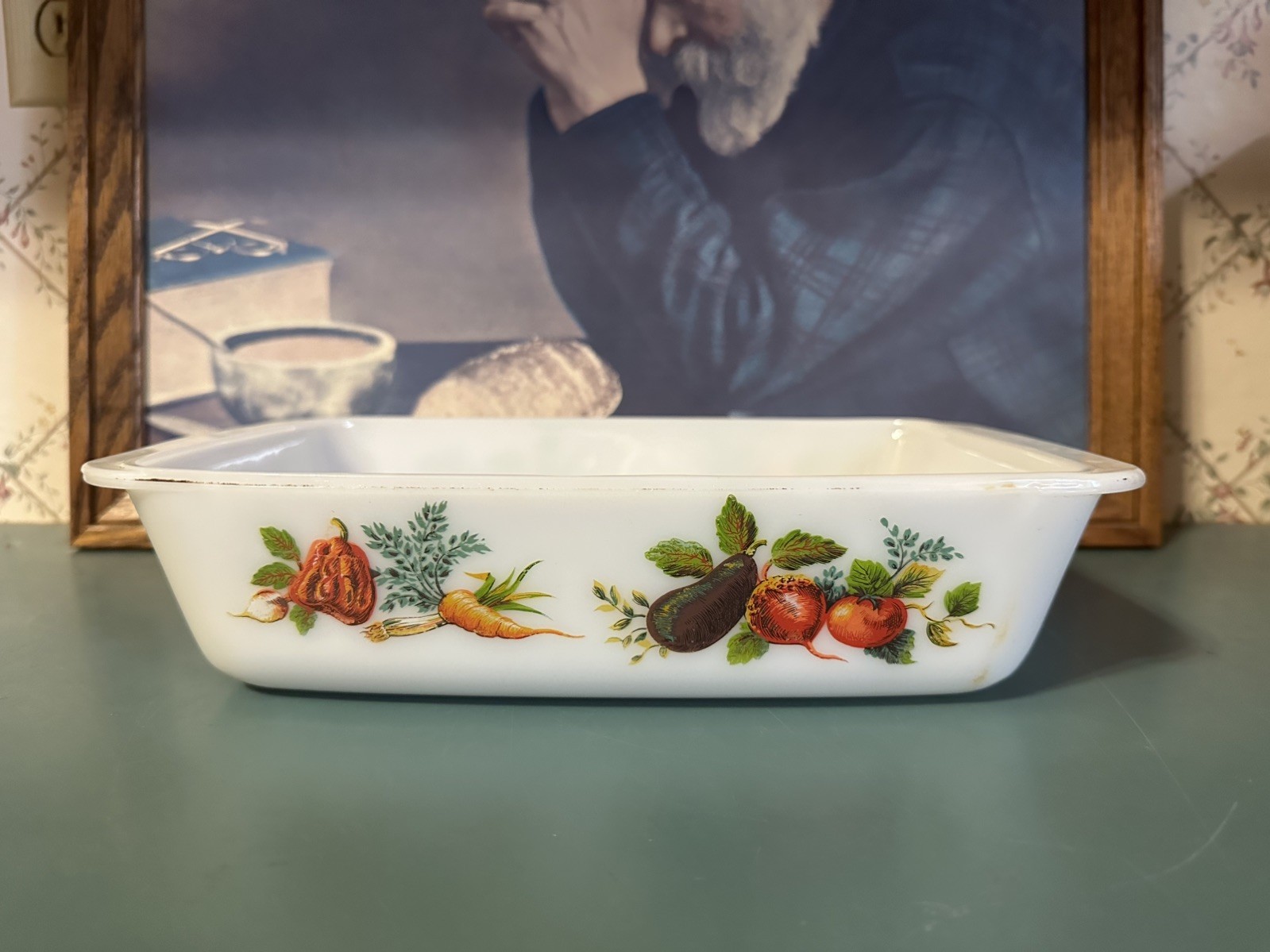 Pyrex JAJ Market Garden Spacesaver 542- No Lid. Pyrex JAJ Market Garden Spacesaver 542- No Lid.