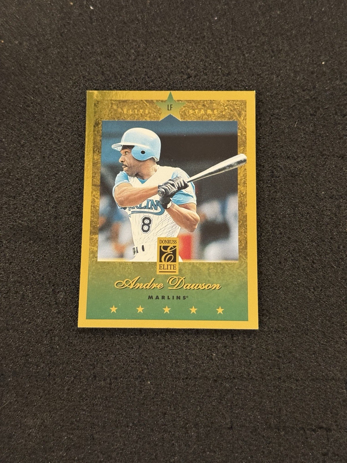 1997 Donruss Elite Gold #109 Andre Dawson Florida Marlins HOF 1997 Donruss Elite Gold #109 Andre Dawson Florida Marlins HOF
