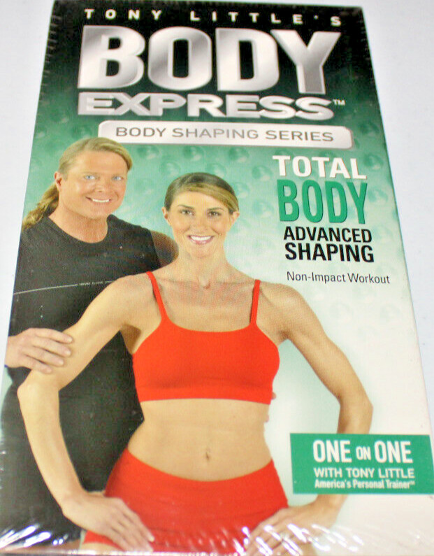 Tony Little\'s Body Express Total Body Advanced Shaping (NEW VHS) We Combine Ship