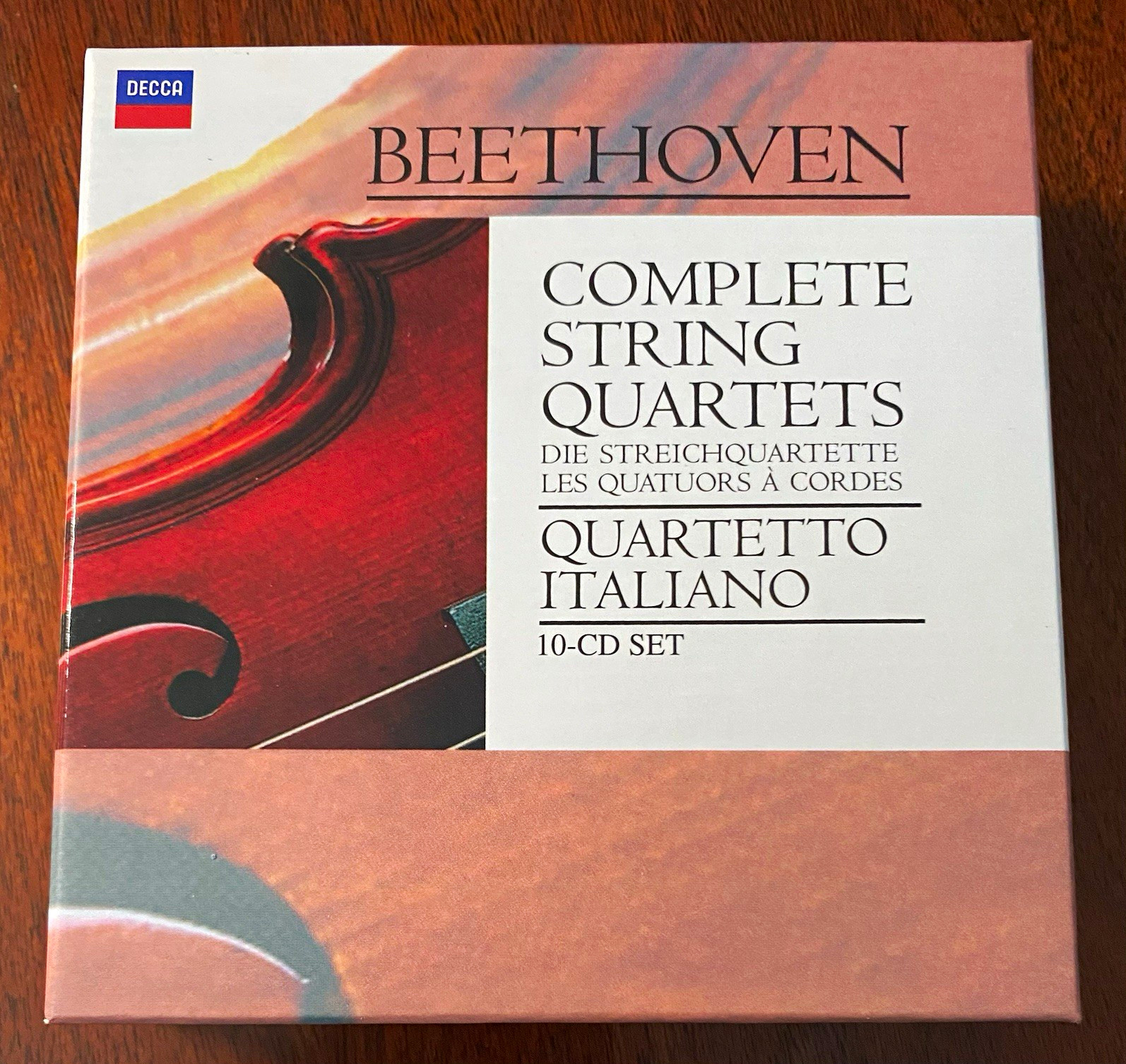 [10 CD Box Set] Decca Beethoven Complete String Quartets - Quartetto Italiano