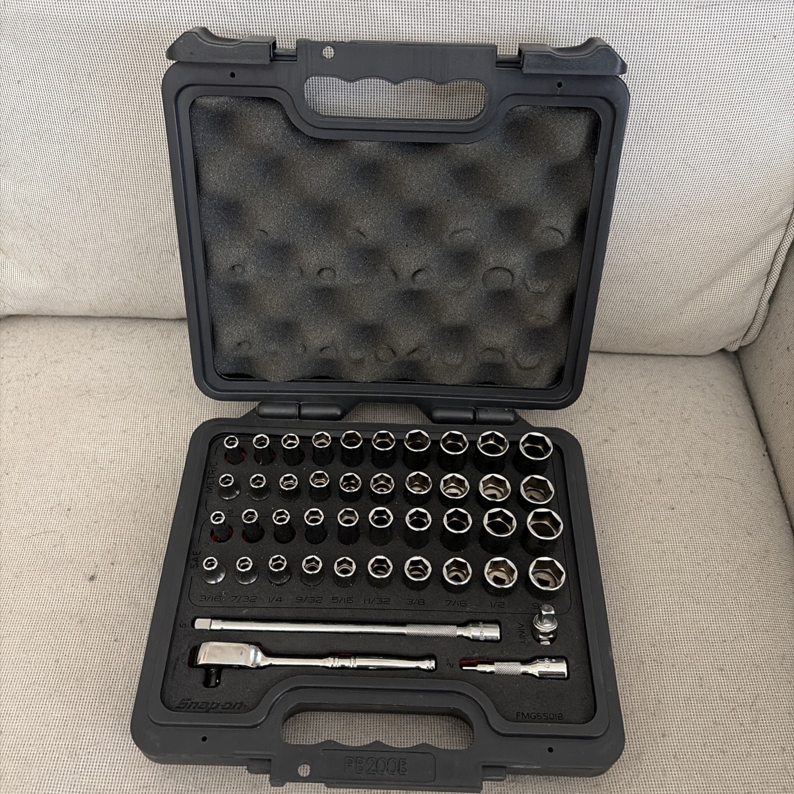 Snap-on Ships FREE 44 Pc 1/4\
