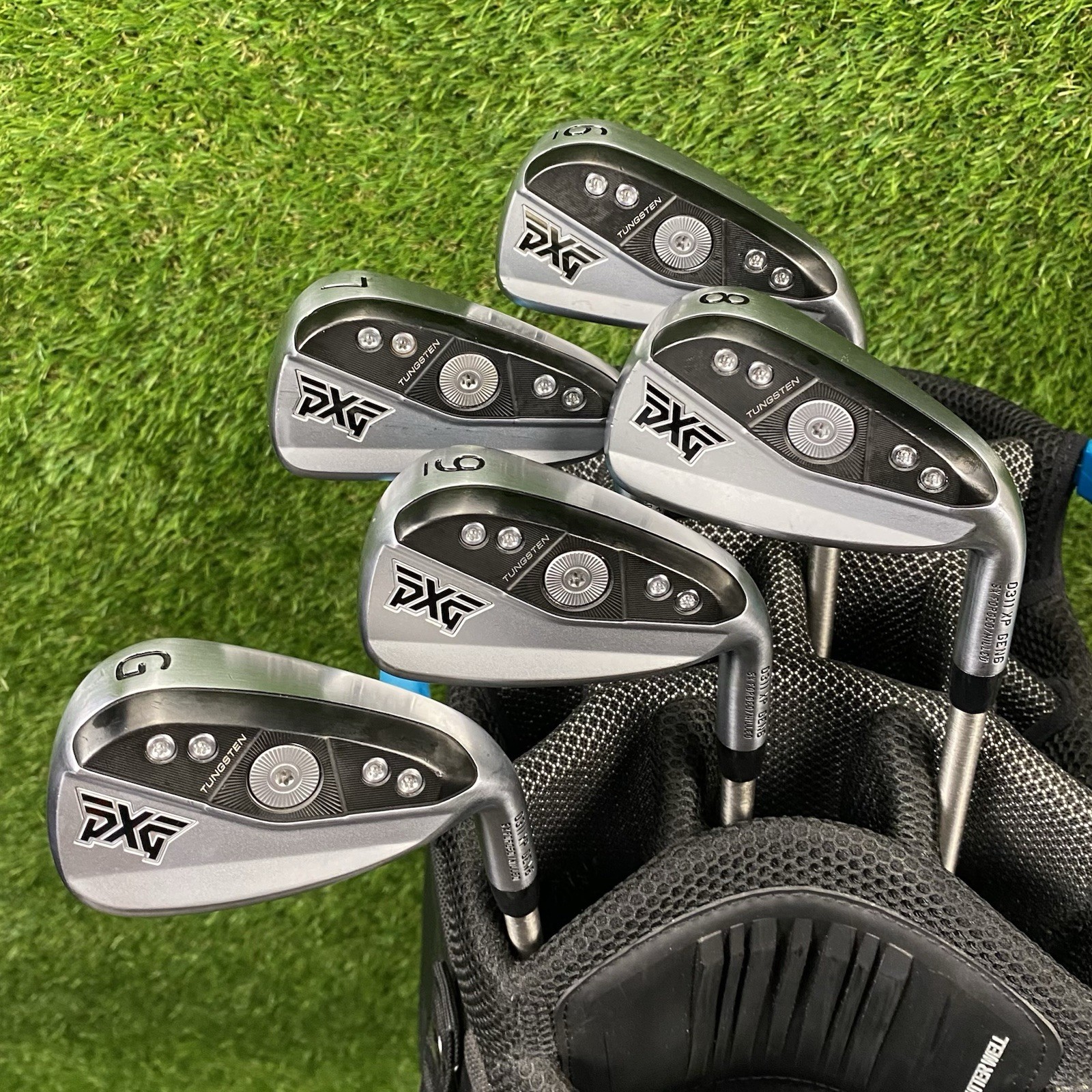 PXG 0311 XP Gen 6 Iron Set 6-GW ⛳️ SteelFiber i95 Stiff Flex Shaft RH +0.5”