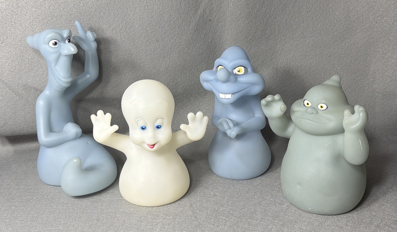 Vintage 1995 Pizza Hut Toys Casper The Friendly Ghost Set Of 4 Glow In The Dark Vintage 1995 Pizza Hut Toys Casper The Friendly Ghost Set Of 4 Glow In The Dark