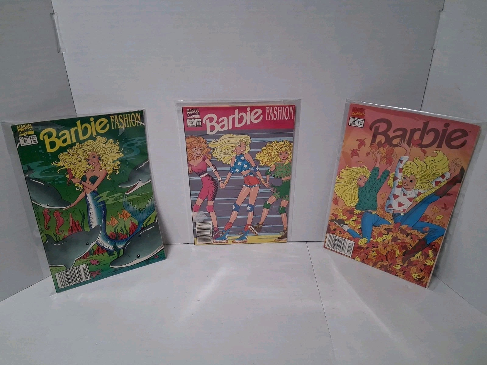Vintage Marvel Barbie Comic Book Bundle (Lot Of 3)- Early 1990s Vintage Marvel Barbie Comic Book Bundle (Lot Of 3)- Early 1990s