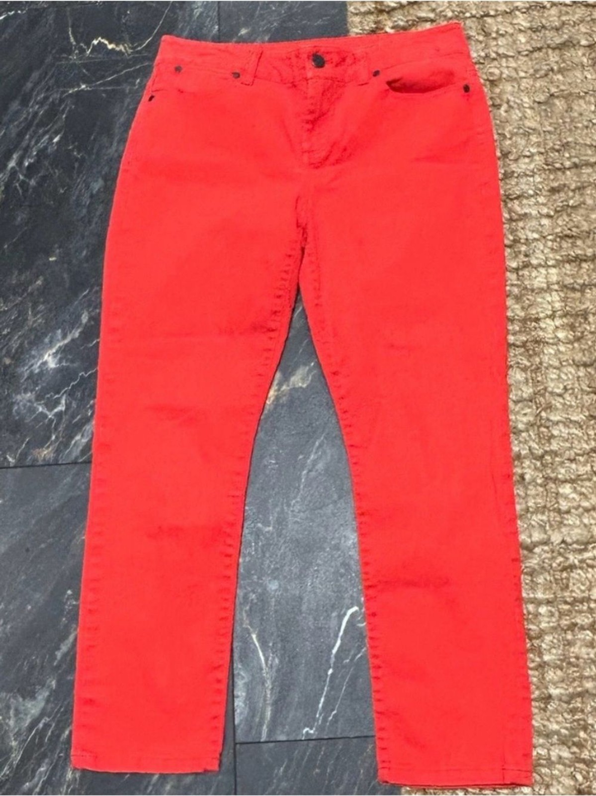 Talbots Red signature slim crop Jeans Talbots Red signature slim crop Jeans
