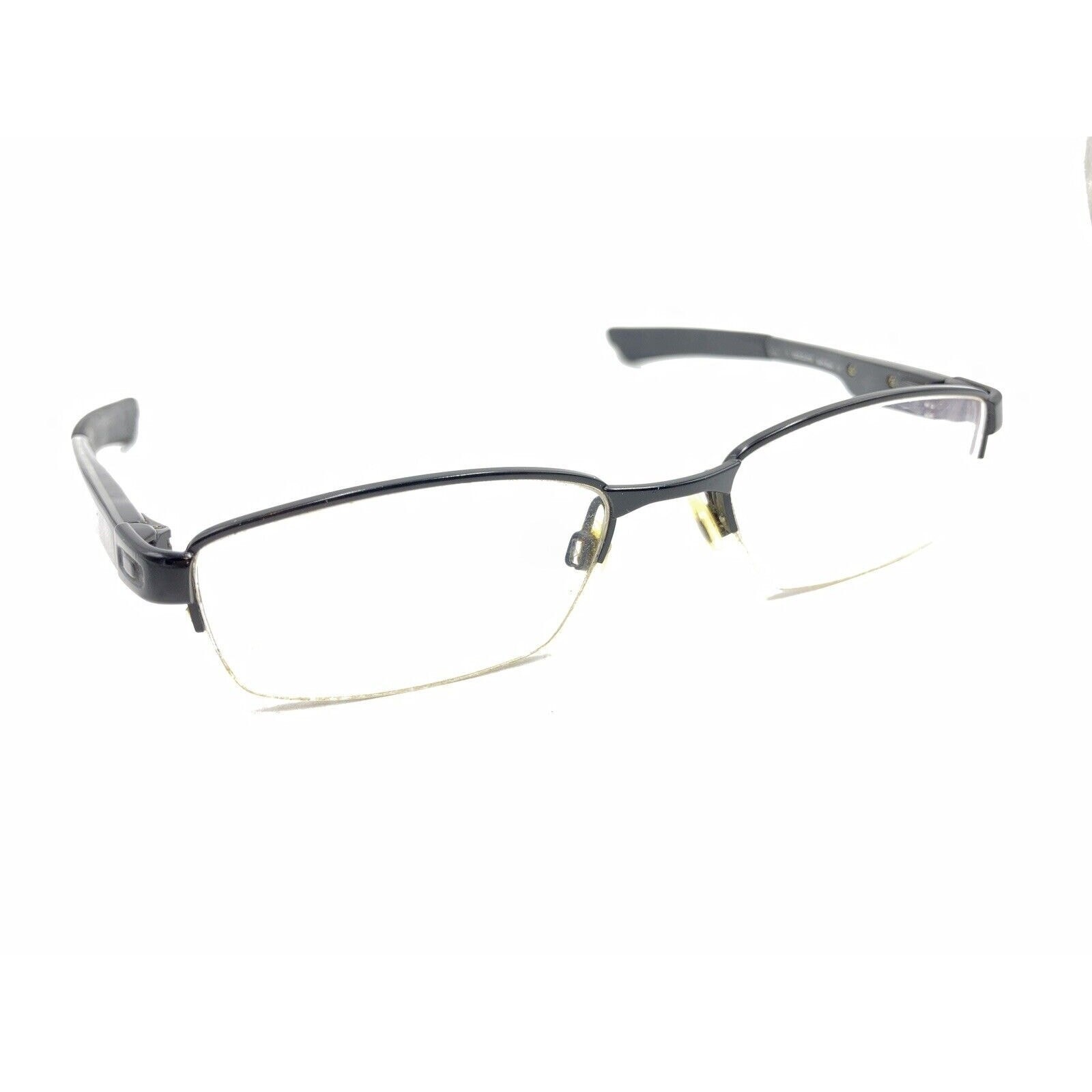 Oakley Double Tap OX3123-0151 Satin Black Half Rim Eyeglasses Frames 51-18 140
