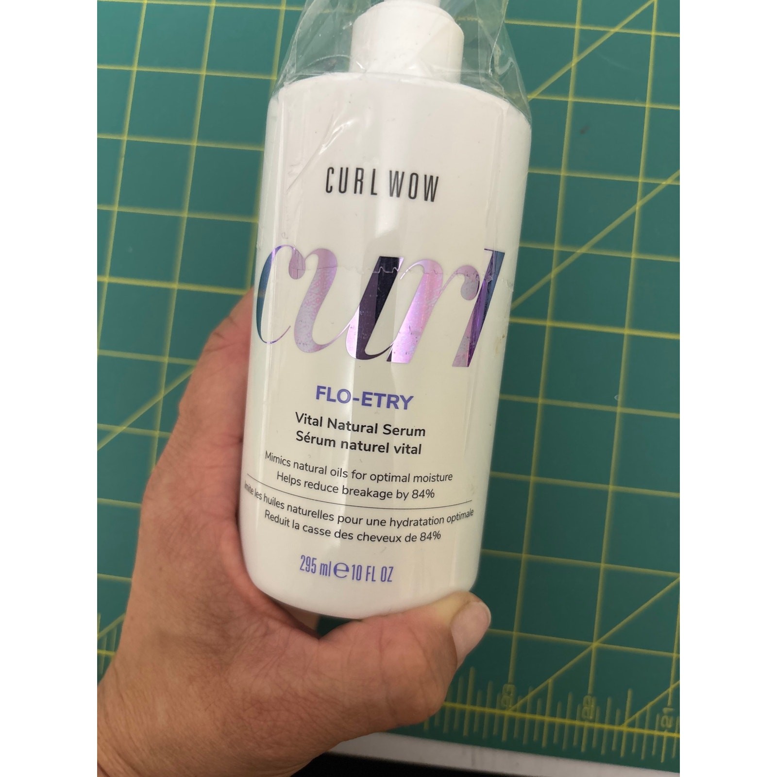 Curl Wow Flo-Etry Vital Natural Serum 10 oz / 295 mL New Sealed for Curly Hair