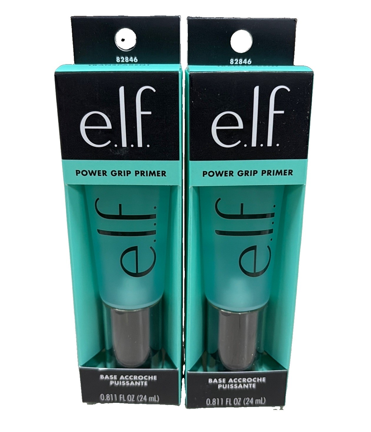 e.l.f. 82846 Power Grip Primer, Clear Transparent, 0.811 FL OZ Each, (2 PACK)