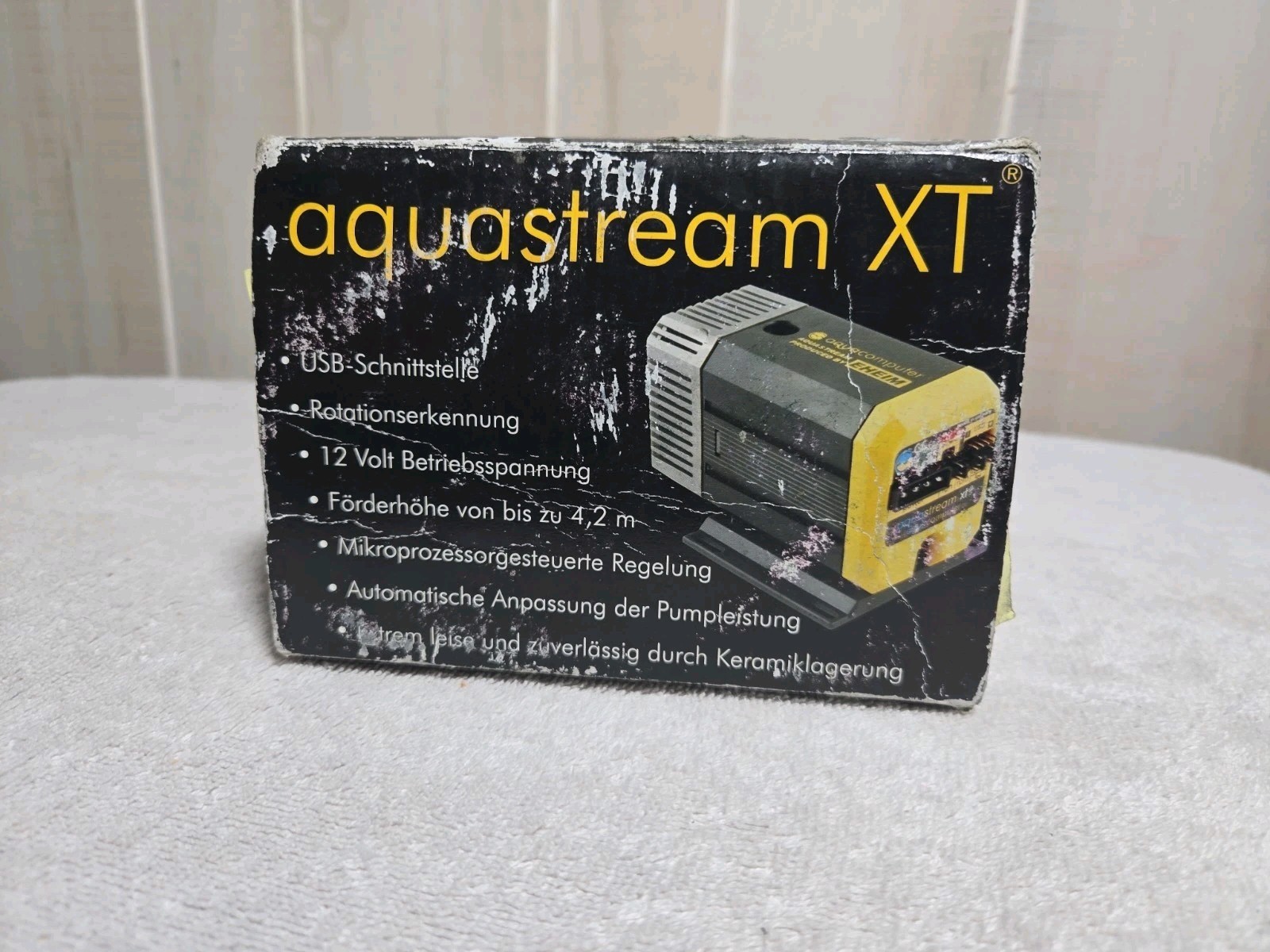 Aqua Computer Aquastream XT 12V USB Pump Eheim 1046 - Open Box CIB Unused Kit