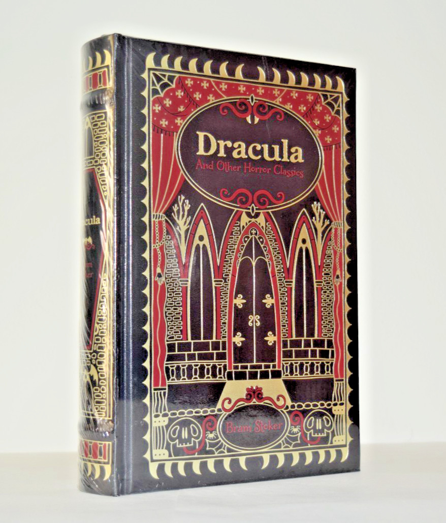 NEW Dracula Horror Classics Bram Stoker Leather Bound Sealed Collectible Gift NEW Dracula Horror Classics Bram Stoker Leather Bound Sealed Collectible Gift