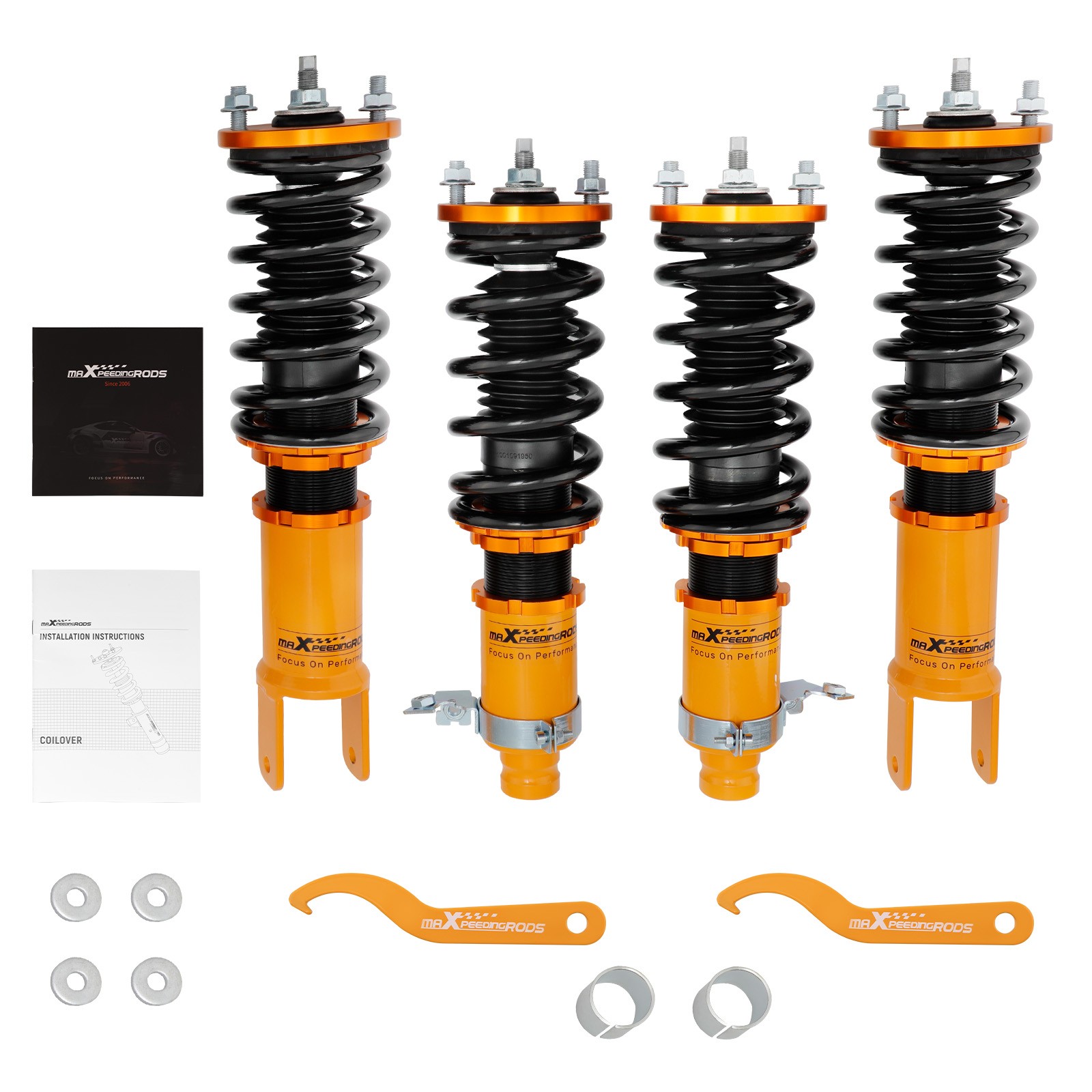 Adjustable Coilovers Suspension Lowering Kit For Honda Civic 96-00 Shocks Strut