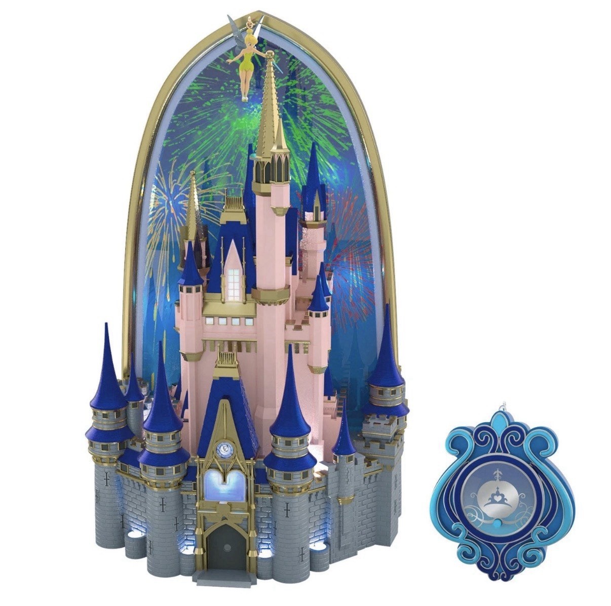 Hallmark 2026 Walt Disney World Cinderella Castle Tree Topper with Light & Sound Hallmark 2026 Walt Disney World Cinderella Castle Tree Topper with Light & Sound