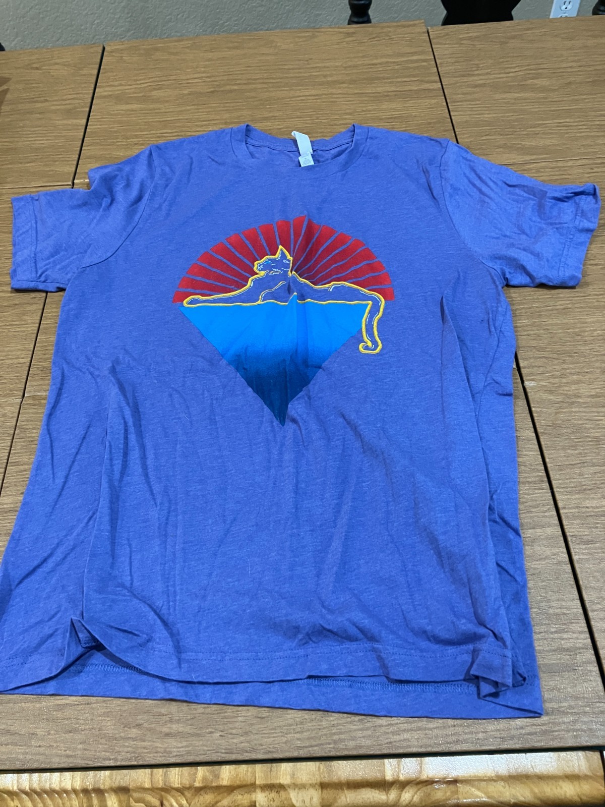 Jerry Garcia/Grateful Dead Cats Under The Stars Purple T-Shirt Size XL