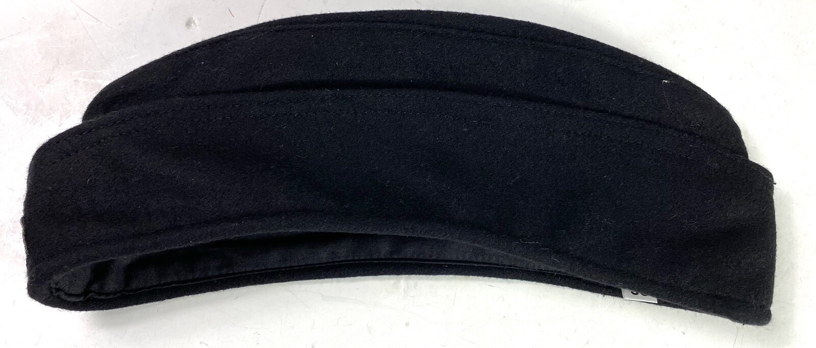 WWII GERMAN NAVY KRIEGSMARINE UBOAT CREW M38 BLUE WOOL OVERSEAS FIELD CAP-LARGE WWII GERMAN NAVY KRIEGSMARINE UBOAT CREW M38 BLUE WOOL OVERSEAS FIELD CAP-LARGE